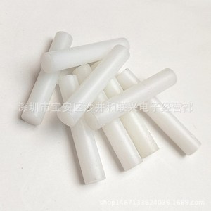 White <b>Plastic</b> Support <b>Rods</b> 5 Mm Diameter For Industrial Electronic Applications Injection Molded Solid Cylinder - Product Image 4