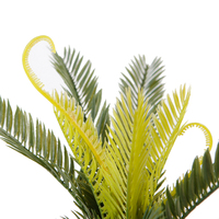 30CM Mini Cycas Palm Kleine Topfpflanze Sago Cycas Bonsai Baum Künstliche Pflanze Innendekoration