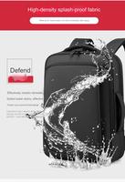 Sacs à dos d'école étanches pour grands garçons avec logo personnalisé Sacs à dos USB pour ordinateur portable pour étudiants