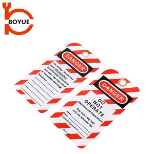 Etiqueta de Seguridad de PVC No Operable, Etiqueta de Advertencia de <span class=keywords><strong>Peligro</strong></span>, Etiqueta LOTO, Certificación CE, 75x146mm - Product Image 2