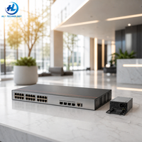 5731S-S32ST4X-A1 Switch de Red Administrado de 24 Puertos GE SFP y 8 Puertos Base-T, Unidad de Dispositivo de Switch Agregado con Uplink 4x10G SFP+