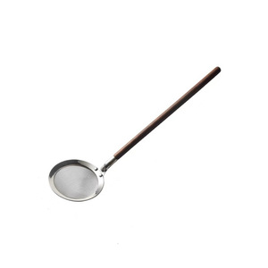 Cucchiaio da Zuppa con Manico in Legno Antiscottatura, Mestolo Giapponese Creativo Mini, Utensili da Cucina - Product Image 5