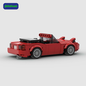 Bloques de Construcción Creativos, Juguetes Ecológicos de Plástico, Modelos de Autos, Kit para Niños, Mini Bloques de Ladrillos para Construir Autos Deportivos - Product Image 2
