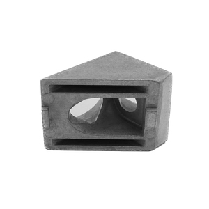 Nhà Máy Khe Cắm 8 45 Độ Đúc Thép Đầu Góc Phụ Kiện Nhôm Phẳng Góc Mảnh - Product Image 5