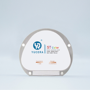 Yucera Esthetische <span class=keywords><strong>Zirconia</strong></span> Blok voor Tandtechnische Laboratoria en Klinieken, voor het maken van tandkronen, <span class=keywords><strong>Zirconia</strong></span> Schijf - Product Image 1
