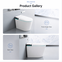 Toilette intelligente sur pied avec réservoir intégré, eau chaude, fonction lavage et séchage à l'air, pour fournisseur de salles de bain - Vente en gros