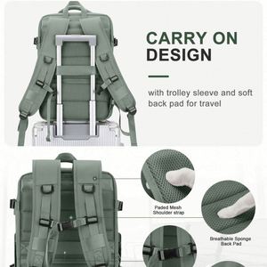 Airplane Multifunctional Custom Large Capacity Usb Charging <b>Black</b> <b>Backpack</b> Travel Storage Bag Durable Business Computer <b>Backpack</b> - Product Image 5