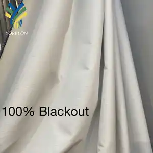 100% Black Out Luxury soggiorno camera da letto Home Office finestra tessuto tende oscuranti in lino