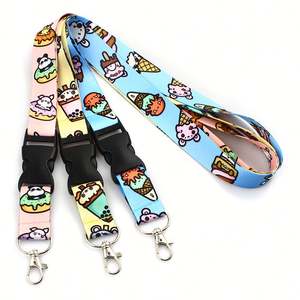 <span class=keywords><strong>Porte</strong></span>-clés en polyester personnalisé Les enfants adorent les lanières Disneyer - Product Image 5