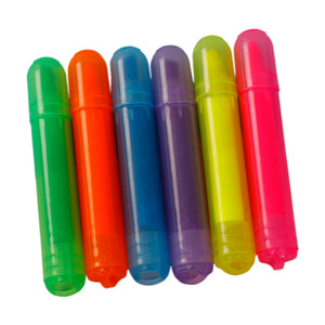 Plastic Highlighter Student Color Single-Head Highlighting Key Points Graffiti Journal Marker Highlighter Marker Pen - Product Image 3