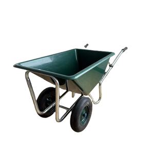 Brouette portable robuste 160L personnalisable Capacité de charge de <span class=keywords><strong>200kg</strong></span> Plate-forme en plastique durable pour chariots à main Chariots - Product Image 1