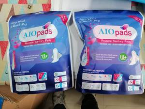 6 unids/set de almohadilla sanitaria reutilizable higiene menstrual saneamiento confianza Kit lavable orgánico Polar forro período almohadilla traje - Product Image 6