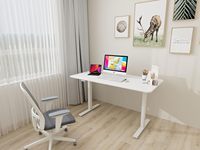 Table d'ordinateur, bureau d'étude, bureau de bureau, cadre de bureau réglable à manivelle manuelle, bureau portable sans fil, mobilier de bureau modulaire