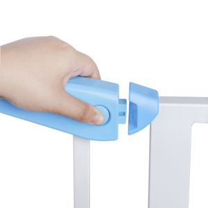 Rambarde d'<span class=keywords><strong>escalier</strong></span> transfrontalière rétractable en plastique pour bébé et animaux de compagnie avec ensemble de clôture de sécurité pour enfants de conception rétractable - Product Image 4
