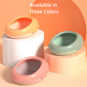 <span class=keywords><strong>Bac</strong></span> à litière pour chat fermé anti-éclaboussures <span class=keywords><strong>bac</strong></span> à litière pour chat <span class=keywords><strong>bac</strong></span> à chat toilette propre au <span class=keywords><strong>sable</strong></span> pour animaux de compagnie - Product Image 2