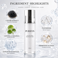 Coffret de Soins Luxe Éclat Caviar : Tonique Hydratant & Lotion Raffermissante Anti-Âge – Kit Anti-Âge Marque Privée OEM