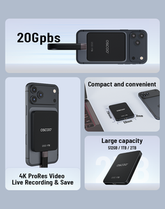 منتج جديد من OSCOO: قرص صلب محمول MD200 بسرعة 20 جيجابت/ثانية مع تثبيت مغناطيسي، USB3.<span class=keywords><strong>2</strong></span> Gen2*<span class=keywords><strong>2</strong></span> نوع-C، سعات 512 جيجابايت و1 تيرابايت و<span class=keywords><strong>2</strong></span> تيرابايت للتجارة الإلكترونية والهدايا وغيرها - Product Image 5