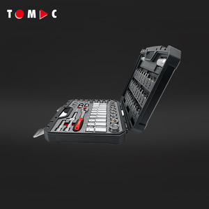 طقم أداة TOMAC <span class=keywords><strong>Chrome</strong></span> 69 قطعة من الفاناديوم ، مجموعة أدوات لإصلاح السيارات الميكانيكية والمنزل - Product Image 2