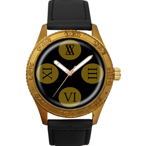 שעוני פליז יוקרתיים בגודל 39 מ\"מ עם מסגרת מובלטת לגברים, שעון צלילה של אדיס - Product Image 3