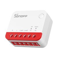 Untuk MINI-ZBRBS Zigbee 3.0 Smart Roller Shutter Switch Ukuran Mini Rumah Android PC Material Kontrol Aplikasi Tirai