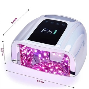 96W Rechargeable Cordless UV LED Nail <b>Lamp</b> Manicure Dryer with <b>Wireless</b> Dryer for Salon Use - Product Image 2