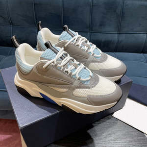 <span class=keywords><strong>Sneakers</strong></span> Chunky B22 B25 B30 alla Moda 2025, Scarpe Casual Traspiranti in Vera Pelle con Rete, Stile da Passeggio - Product Image 2