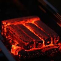 Fireax – bois de charbon de bois naturel pour Barbecue sans fumée, charbon de bambou pour Barbecue