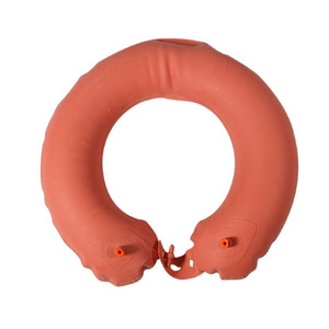 Type 87 Inflatable Lifebuoy Circular PVC Swimming Ring Double Airbag Sea Lake Training Float - Product Image 3