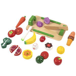 Set di Frutta e Verdura Magnetica in <span class=keywords><strong>Legno</strong></span> <span class=keywords><strong>Montessori</strong></span>, Giochi Educativi di <span class=keywords><strong>Cucina</strong></span> per <span class=keywords><strong>Bambini</strong></span>, Ragazzi e Ragazze - Product Image 1