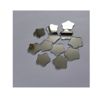 2mm 3mm clear Mirror Cuts of Leaf Shapes Custom Cut Mirror Glass Pieces Leaf Patterned Mirror Glass Mosaic Tiles