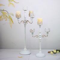 Décoration de table de haute qualité, vase à fleurs en métal argenté et doré, centre de table pour mariage