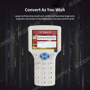 125Khz RFID thẻ máy Photocopy/Writer/duplicator 13.56MHz tần số ABS Chất liệu ID/IC Đầu đọc thẻ với USB giao diện truyền thông - Product Image 3