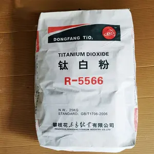 Titanyum dioksit Coating sınıf R 5566 TiO2 titanyum oksit Dongfang kaplama için rutil titanyum dioksit Coating fiyat