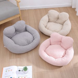 बड़े, मध्यम और छोटे कुत्ते और बिल्ली केनेल सोफे पालतू बिस्तर उच्च गुणवत्ता वाले थोक कस्टम कुत्ते बिस्तर - Product Image 2