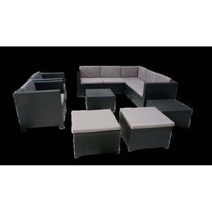 Set di Mobili da Giardino in Plastica Riciclata - Stile Moderno San Andrés per Terrazza e Patio - Product Image 1