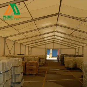 Tenda da magazzino con struttura in alluminio rinforzato di grandi dimensioni