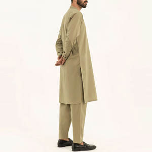 Shalwar Kameez de Verano Hecho a Medida y Cosido, Shalwar Kameez para Hombre Hecho en Fábrica a Precio Económico - Product Image 6
