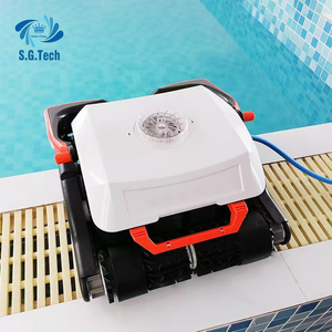 Robot de nettoyage de <span class=keywords><strong>piscine</strong></span> à télécommande Water Crown <span class=keywords><strong>Aspirateur</strong></span> de sol et filtre de vadrouille en plastique pour l'extérieur avec alarme de défaut pour <span class=keywords><strong>piscine</strong></span> - Product Image 4