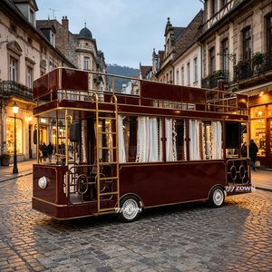 Bus touristique électrique à conception modulaire avec pièces détachées, entretien facile, chariot de transport pour opérations quotidiennes à haute fréquence - Product Image 1