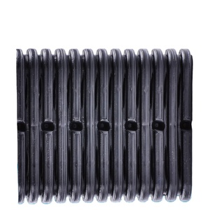 Tuyau de drainage plat en HDPE de 158 mm, design perforé et ondulé pour le drainage des gazon artificiels - Product Image 1