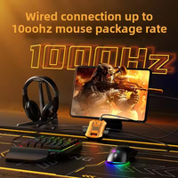 Adaptador Convertidor de Controlador de Ratón Delta Force y Teclado para Juegos Móviles Gamwing M10 para Juegos Nativos como Call of Duty para Android e IOS