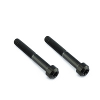 Kit de boulons en titane OEM DIN912 standard M5x12mm et M5x15mm, boulons Torx à tête parapluie hexagonale Gr5 pour pièces de moto et de vélo