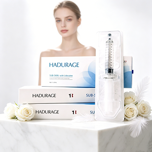 Hadurage Sub Skin 20ml, produit de comblement corporel, 26mg/ml, <span class=keywords><strong>injection</strong></span> <span class=keywords><strong>d</strong></span>'<span class=keywords><strong>acide</strong></span> <span class=keywords><strong>hyaluronique</strong></span> réticulé pour poitrine et fessiers, OEM ODM, vente en gros, <span class=keywords><strong>prix</strong></span> bas - Product Image 1