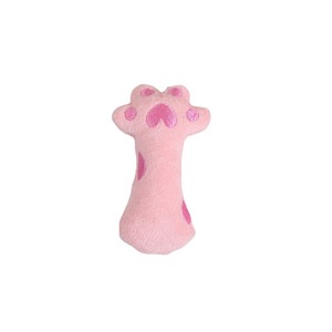 Hot Selling Interactive <b>Cat</b> Paw Shape <b>Plush</b> Toy with Catnip Crinkle Paper Wholesale Pet Chew Supplies Cute Catnip <b>Plush</b> Toys - Product Image 3