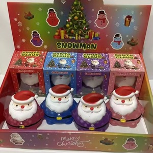 Jouet à presser en maltose Père Noël populaire, jouet anti-stress de Noël, vente en gros directe du fabricant - Product Image 5