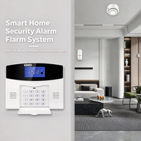 Sistem Alarm Keamanan Rumah Tuya WiFi 4G Sensor Nirkabel Kontrol Jarak Jauh Sirene Detektor Gerak Pintu Jendela