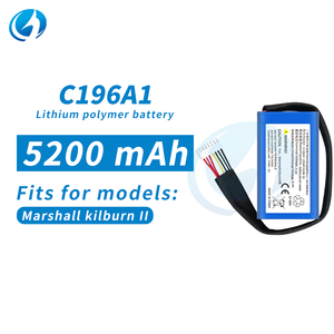 Batterie de remplacement Li-polymère C196A1 de qualité OEM d'origine pour enceinte Marshall <span class=keywords><strong>Kilburn</strong></span> II - Product Image 1