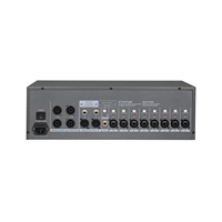 PFB-8 Mixeur DJ professionnel 8 canaux monté en rack avec amplificateur 300W*2 USB/Bluetooth Effets DSP Égaliseur à trois étapes