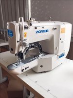 Machine à coudre à point noué à entraînement direct à écran tactile ZY1900ASS, machine à coudre à point de barre pour jeans