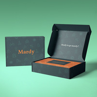 Boîte d'emballage cadeau pour vêtements en papier ondulé de luxe sur mesure, impression de logo, boîtes d'expédition pour vêtements
